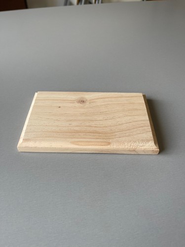 Socle bois brut pour - brut,