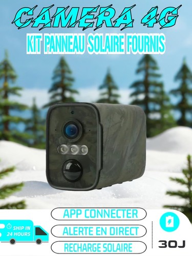 Camera camoufle avec kit - 4g,