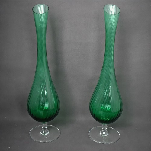Lot vases élancés en - lot,