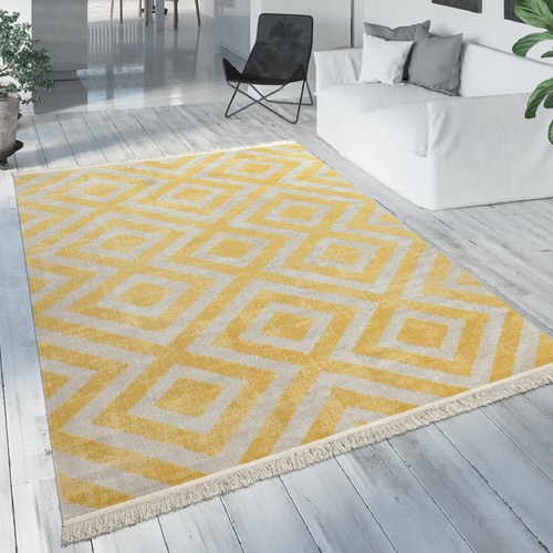 Tapis balcon jaune - tapis,
