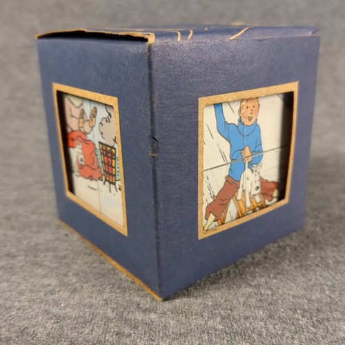 Tintin cube noel christmas - cube,