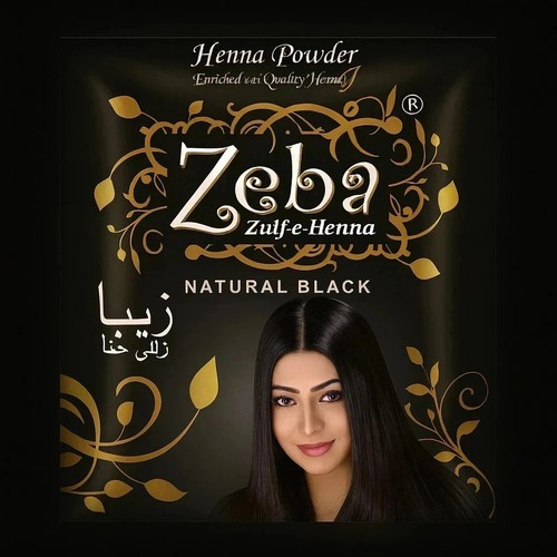 Poudre henné zeba noir - henné,