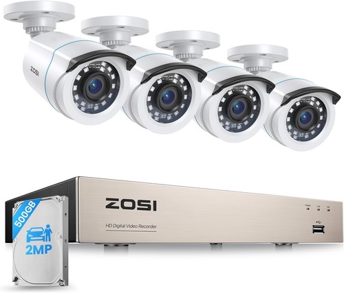 Zosi 265 8ch dvr 1080p - h.265+,