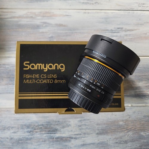 Samyang 8mm 5 - 8mm, f3,5