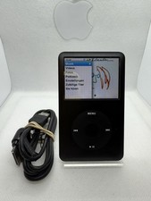 Apple Ipod Classic 6E Génération Noir 80 Go Mp3 Lecteur A1238 MB147ZD #7366