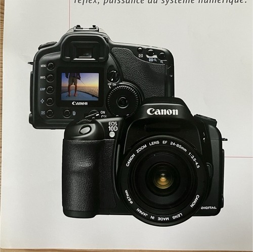 Canon eos 10d - eos, brochure