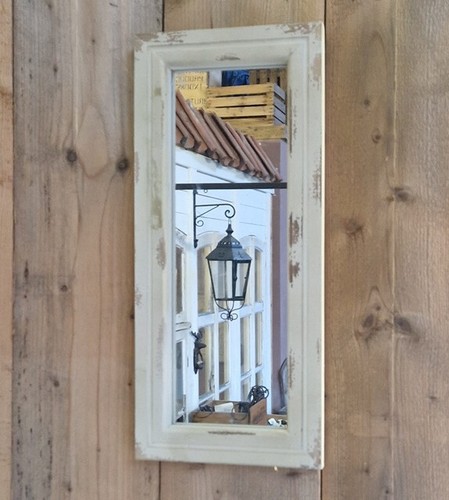 Miroir allongé mural - miroir,
