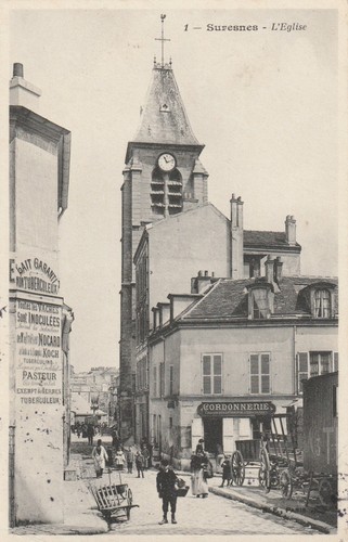 Cpa suresnes l église - cpa, l'église