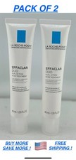 La Roche-Posay Effaclar Duo Dual Action Acne Treatment 1.35 oz Lot of 2 NEW