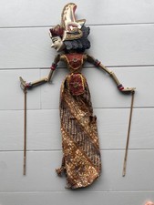 Marionnette en bois et tissu -