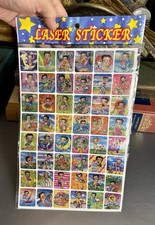 AUTHENTIC VINTAGE BETTY BOOP LASER STICKER COLLECTION 48 Laser Sticker (SEALED)