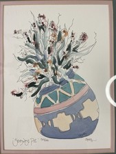 Chaton Signed Southwest Pot