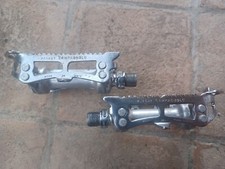 Vintage Campagnolo Record Sawed Pair Rare Pedals L'Eroica