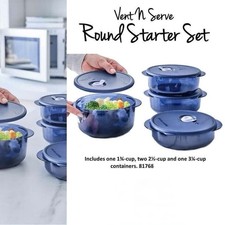 Tupperware Vent N Serve Round