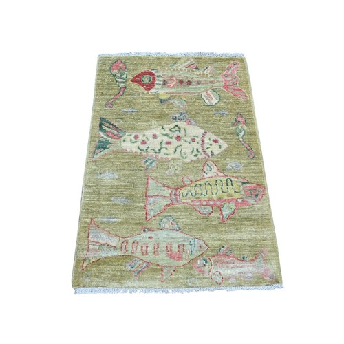 Tapis laine noué à - tapis,