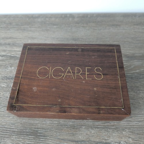 Boîte cigare bois et - bois,