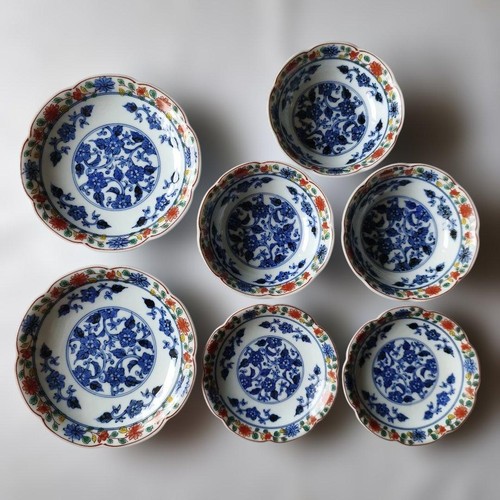 Lot assiettes bols - 7,