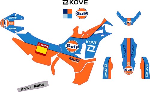 Kit déco moto pour - kit,