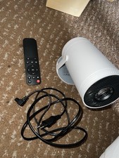 Rétroprojecteur Ultra HD Neuf Blanc Avec Télécommande Et Alim Neuf