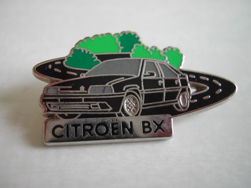 Pin argenté citroen bx - argenté,
