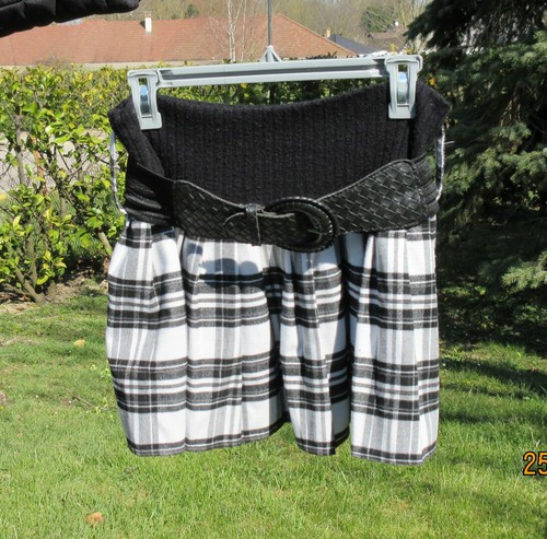 Mini jupe plissée - , écossaise