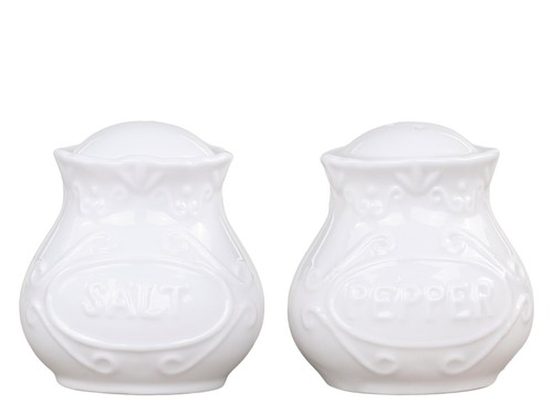 Chic antique sel poivre set - &,