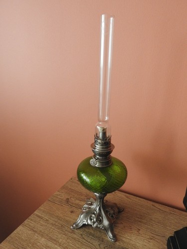 Old kerosene lamp paris - kerosene, "s.i.paris"
