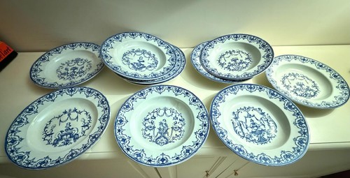 Assiette creuse faience - faience, de