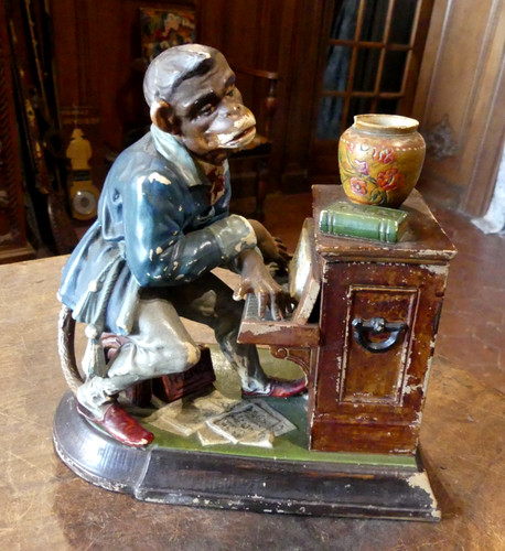 Polychrome terracotta tobacco - polychrome,