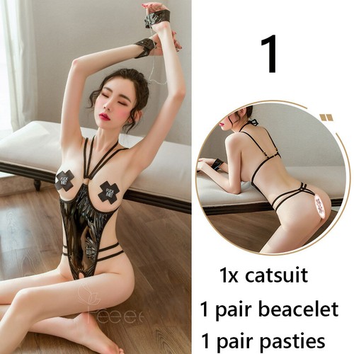 Combinaison body similicuir - combinaison,