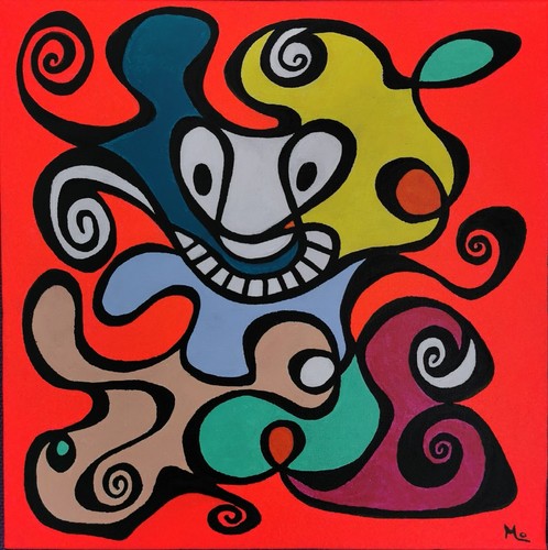 Tableau abstrait peinture - abstrait,