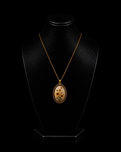 Collier plaqué carats - collier, 18
