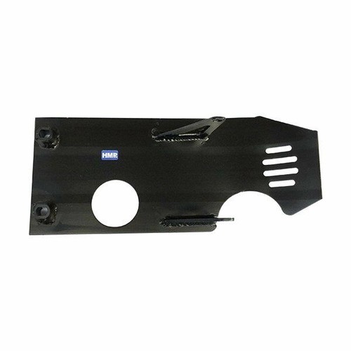 Protection moteur noir éloxé - protection,