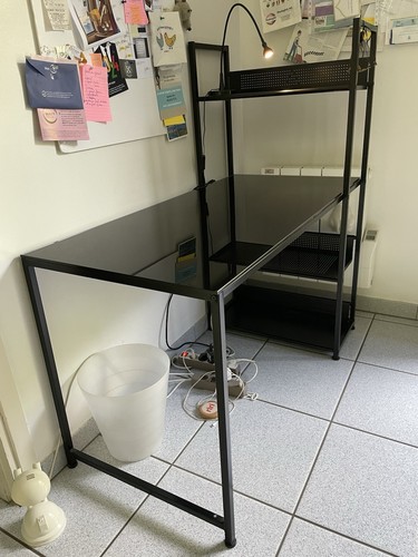 Bureau ordinateur noir - d’ordinateur,