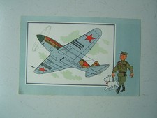  HERGE / TINTIN /  CHROMOS / L AVIATION 39 45    / SERIE 4 . NUMEROS 35
