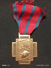 A1CH/03/25 (REF21117 Belgian military medal cross of fire war 1914 1918 MEDAL