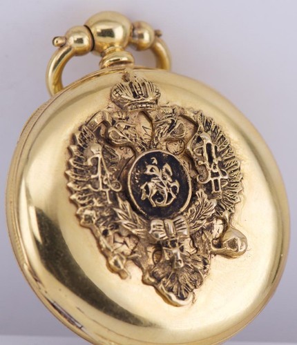 Montre gousset argent - argent, doré