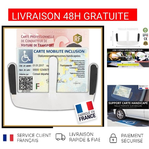 Porte carte pare brise - carte, pare-brise