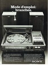 1977 Sony Hi-Fi Tuner Stereo Amp Advertising 029 Advertisement HMK 55B 