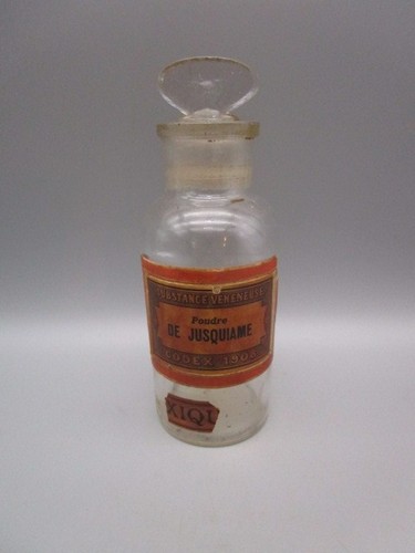 Ancien flacon pharmacie - flacon,
