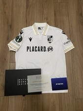 Macron Vitória SC 2024/25 Match Worn Home Shirt vs Mladá Boleslav, Bruno Gaspar