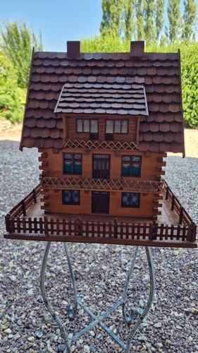 Maidon chalet maquette bois - chalet,