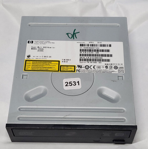 Graveur dvd sata hp gh40l - dvd,