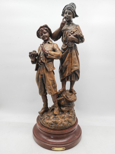 Grande sculpture ancienne - , en