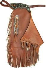 Chaps d'outils en cuir Western