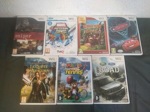 Lot jeux wii - de,