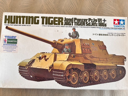 Jagd tiger tamiya 1 35 - tiger, 1:35