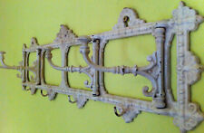 Vestiaire Mural Blanc Fonte Gründerzeit- Art Nouveau Antique Rustique