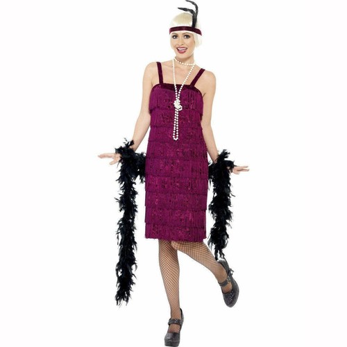 Robe charleston bordeaux - robe,
