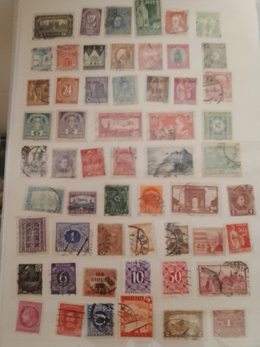 400 timbres anciens avant 1950